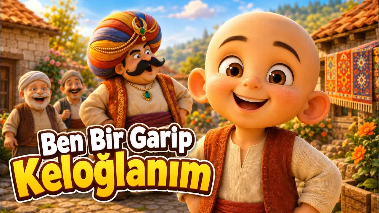 Ben Bir Garip Keloğlanım - Klasik Türk Çocuk Şarkısı