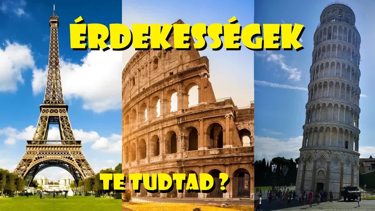 Érdekességek híres épületekről