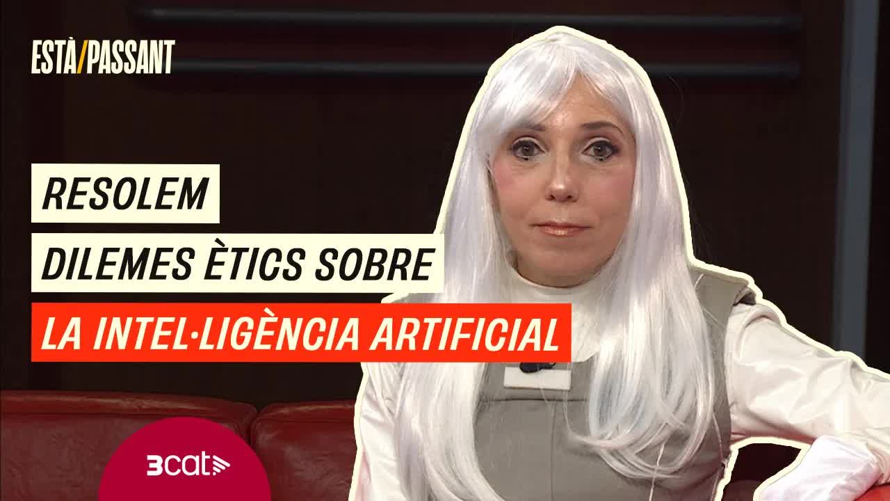 Entrevista còmica amb una intel·ligència artificial anomenada Pepita