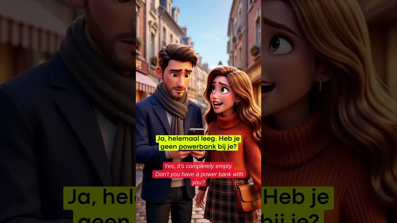 Telefoon leeg tijdens uitje met vrienden