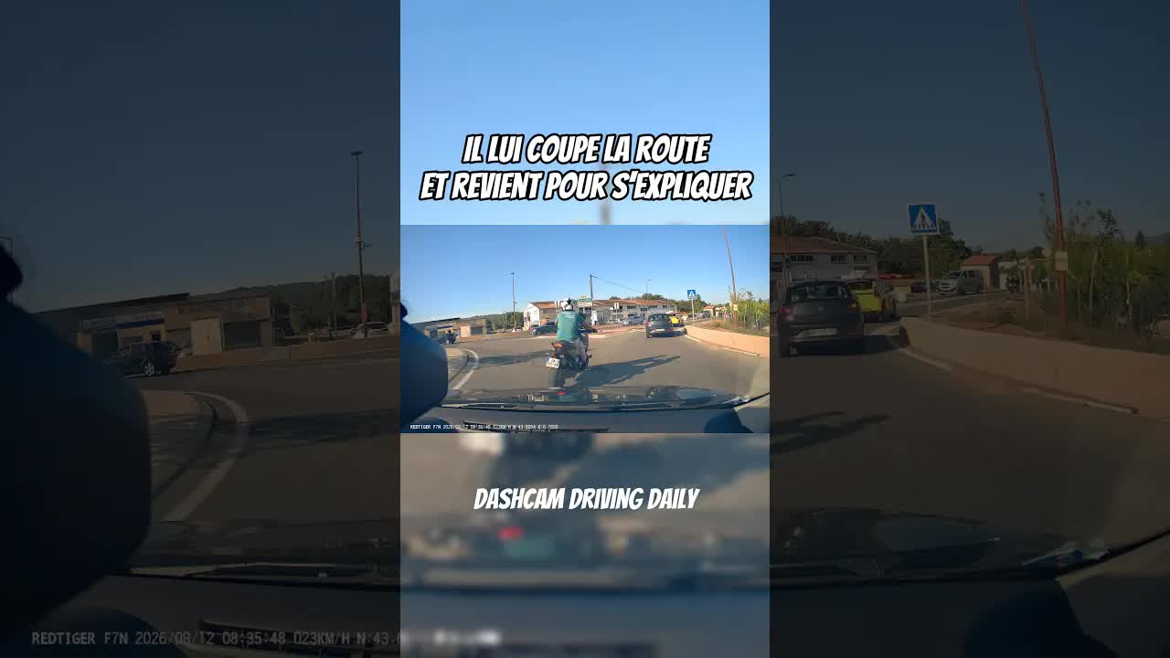 Conflit routier : il coupe la route et assume pas