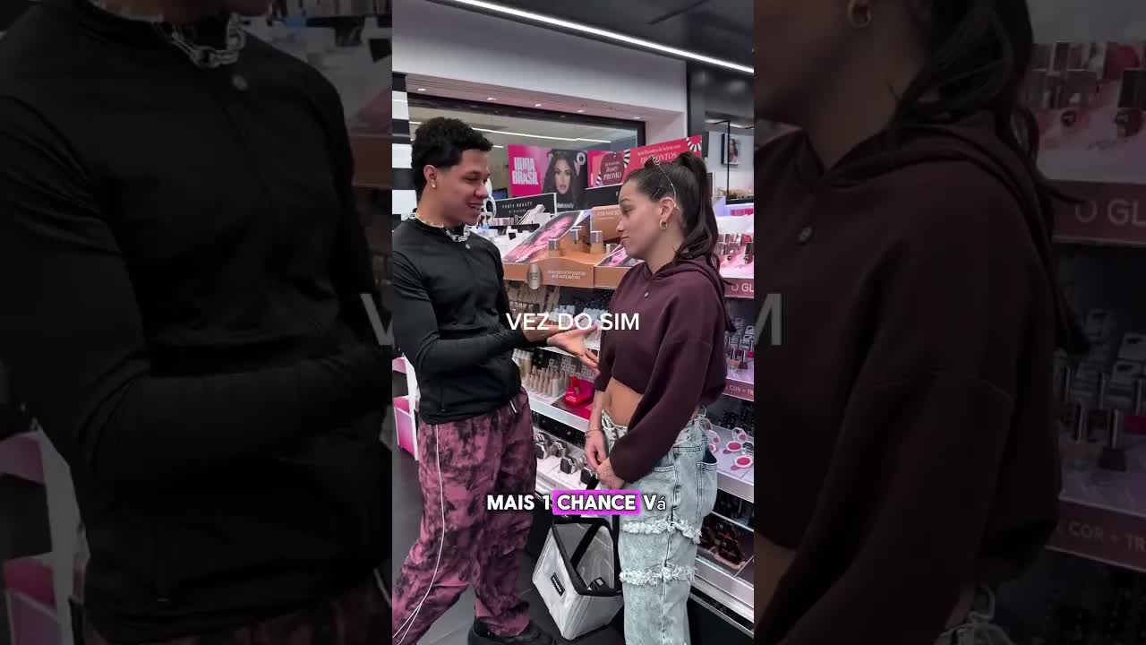 Ele achou que ia se dar bem na loja
