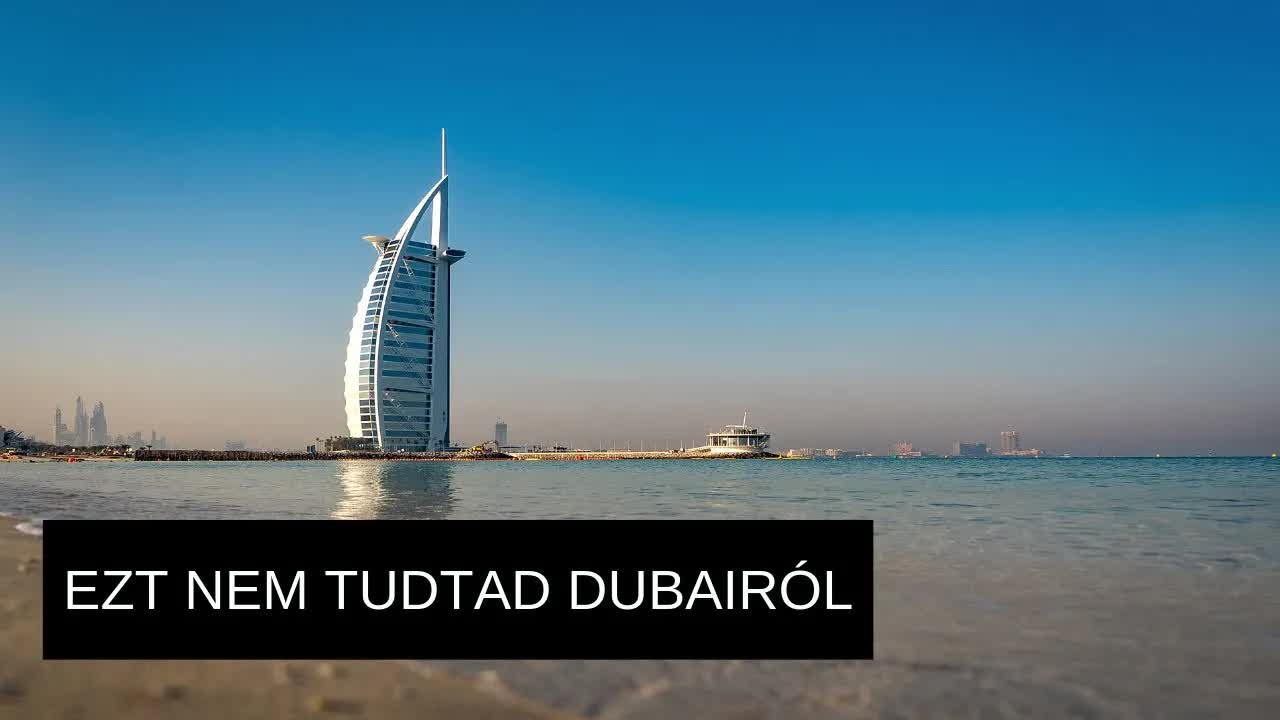 Dubai gazdasági csoda és a Burj Khalifa