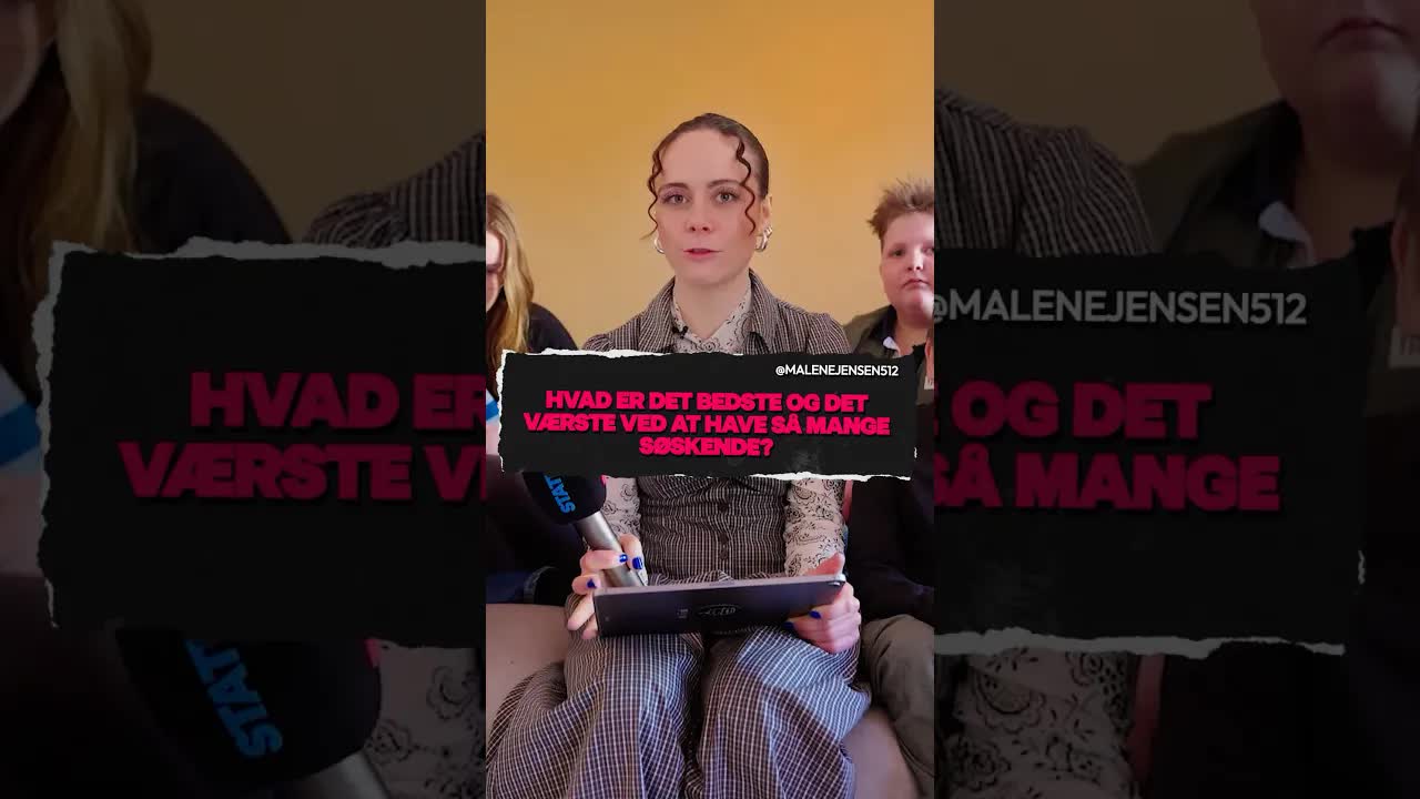 At bo med ni søskende: En hel dag i storfamilien