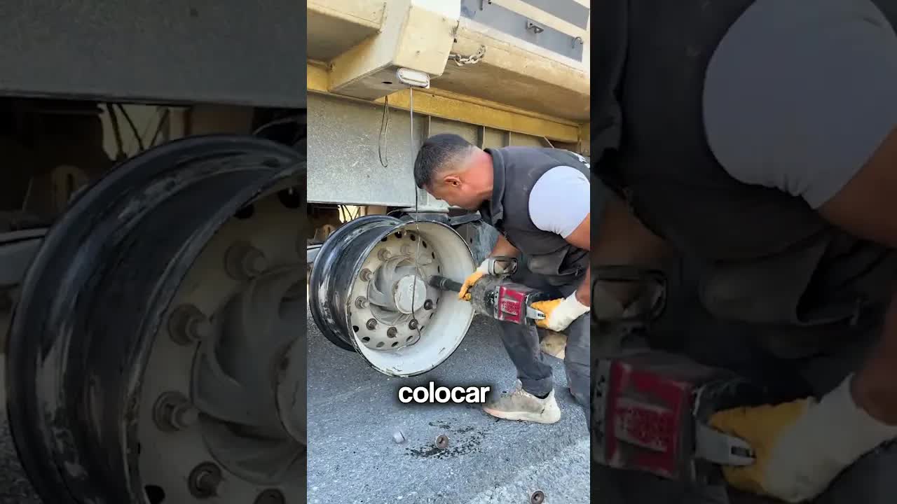 Mecánico repara camión en la autovía en 8 minutos