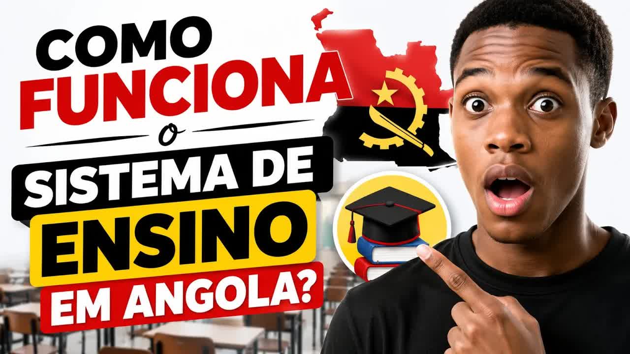 Como funciona o sistema educativo em Angola