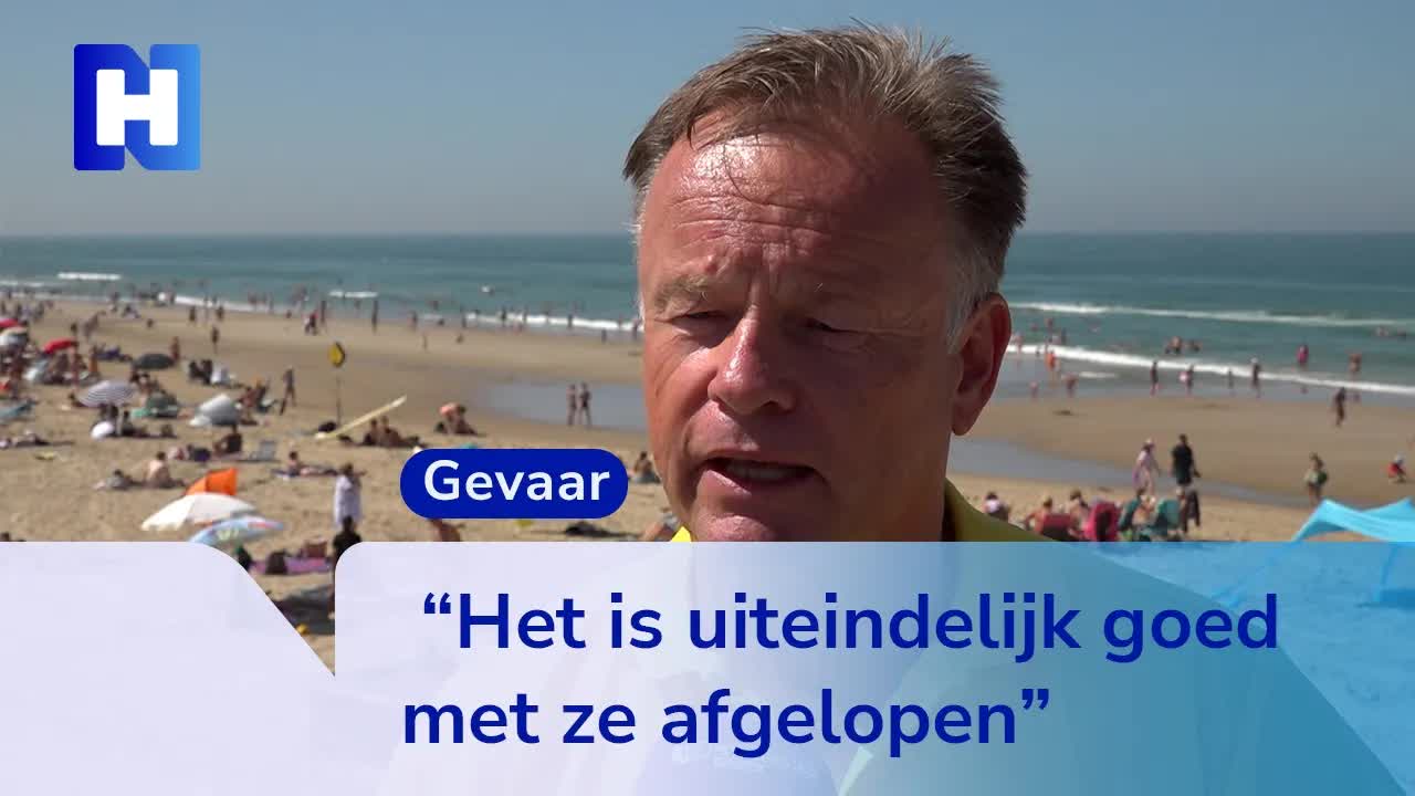 Drie zwemmers gered bij Egmond door sterke stroming