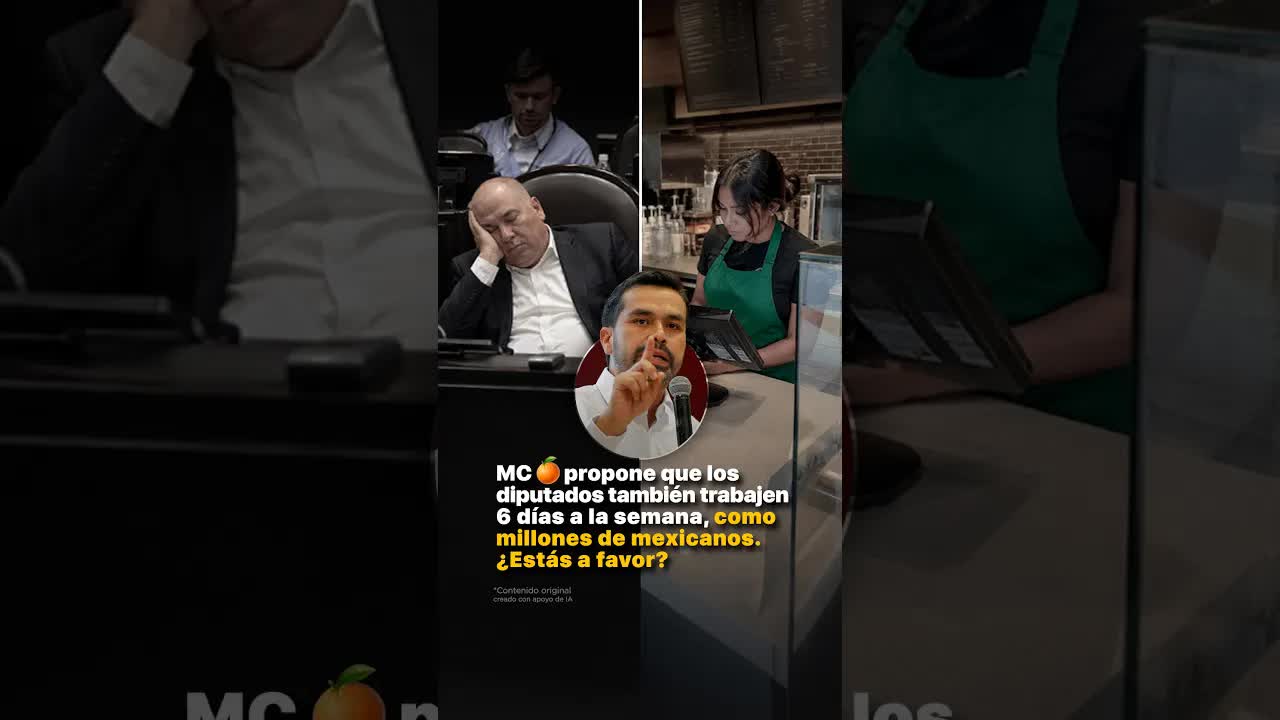 Diputados deben trabajar seis días, como los mexicanos