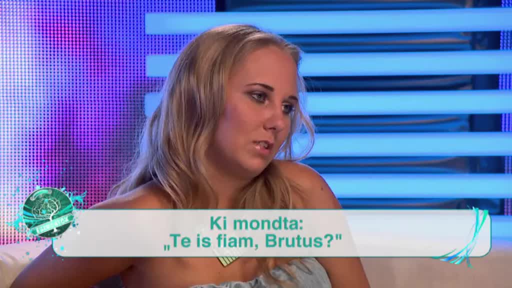 Te is fiam, Brutus? - Vicces jelenet