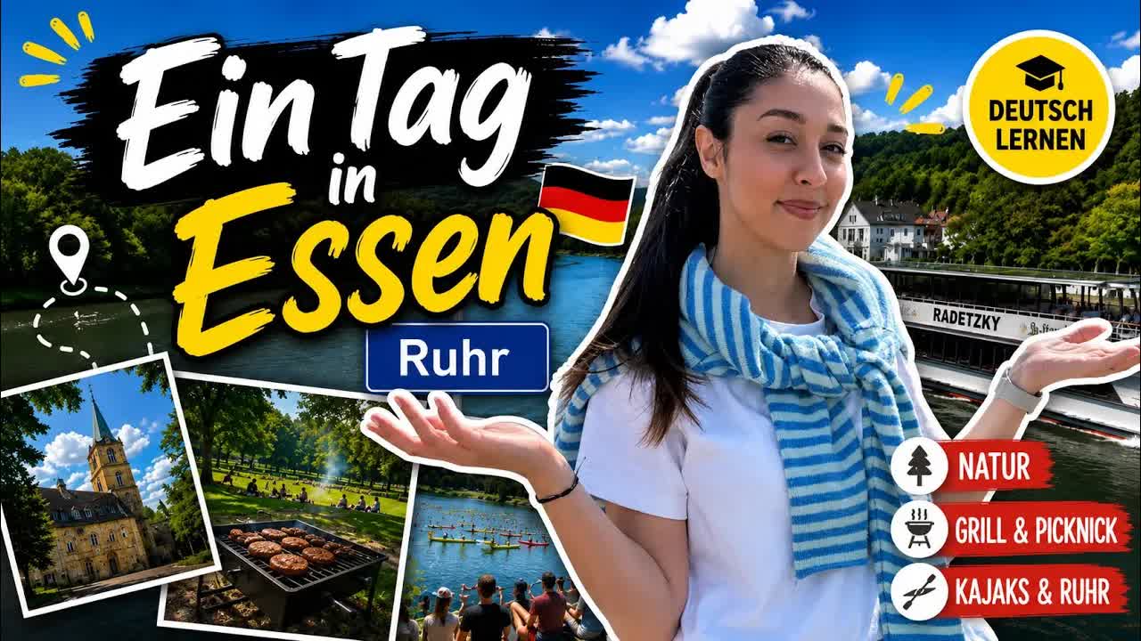 Ein Tag in Essen und an der Ruhr: Alltagsvlog