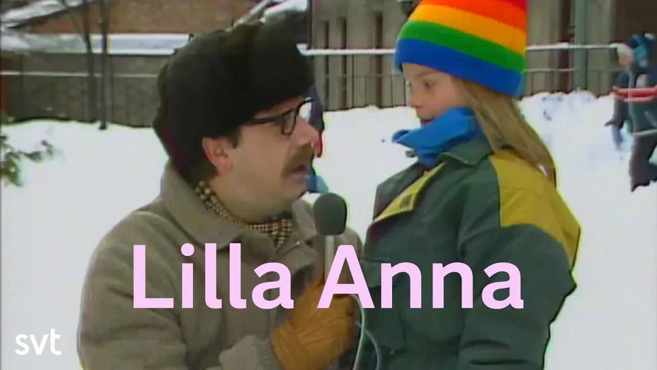 Lilla Annas önskningar om fred och mat