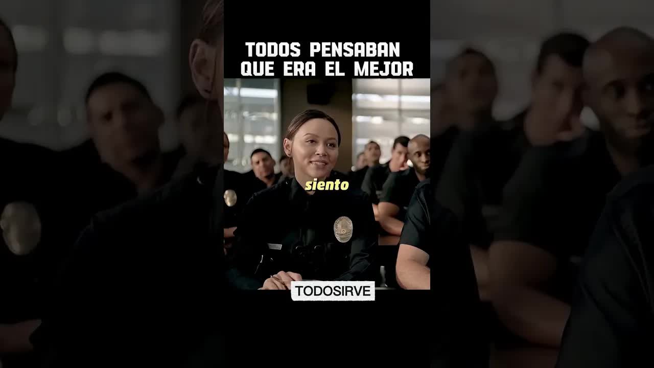 El momento más inesperado en la academia de policía