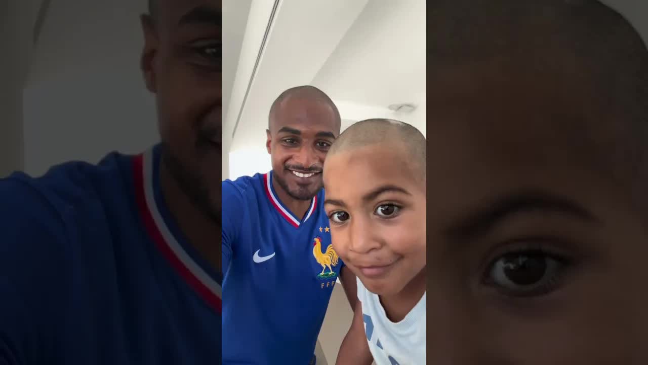 On s'est rasé la tête comme papa