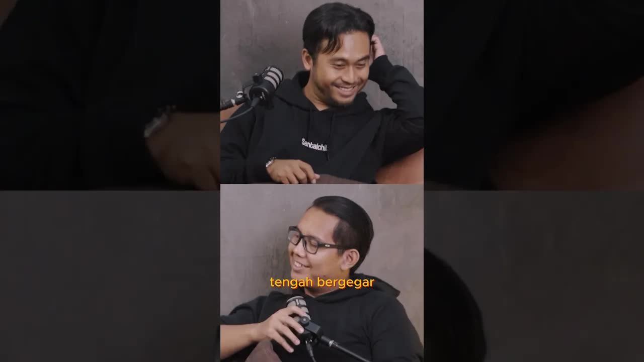 Cerita seram Riz dalam podcast SantaiChill