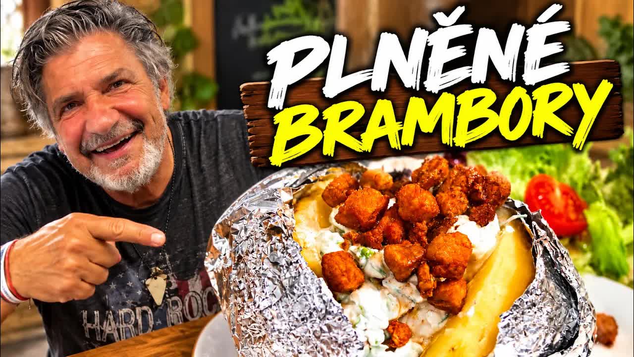 Jak udělat plněné brambory na loupačku