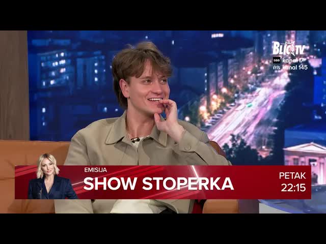 Jakov Jozinović u emisiji Show Stoperka