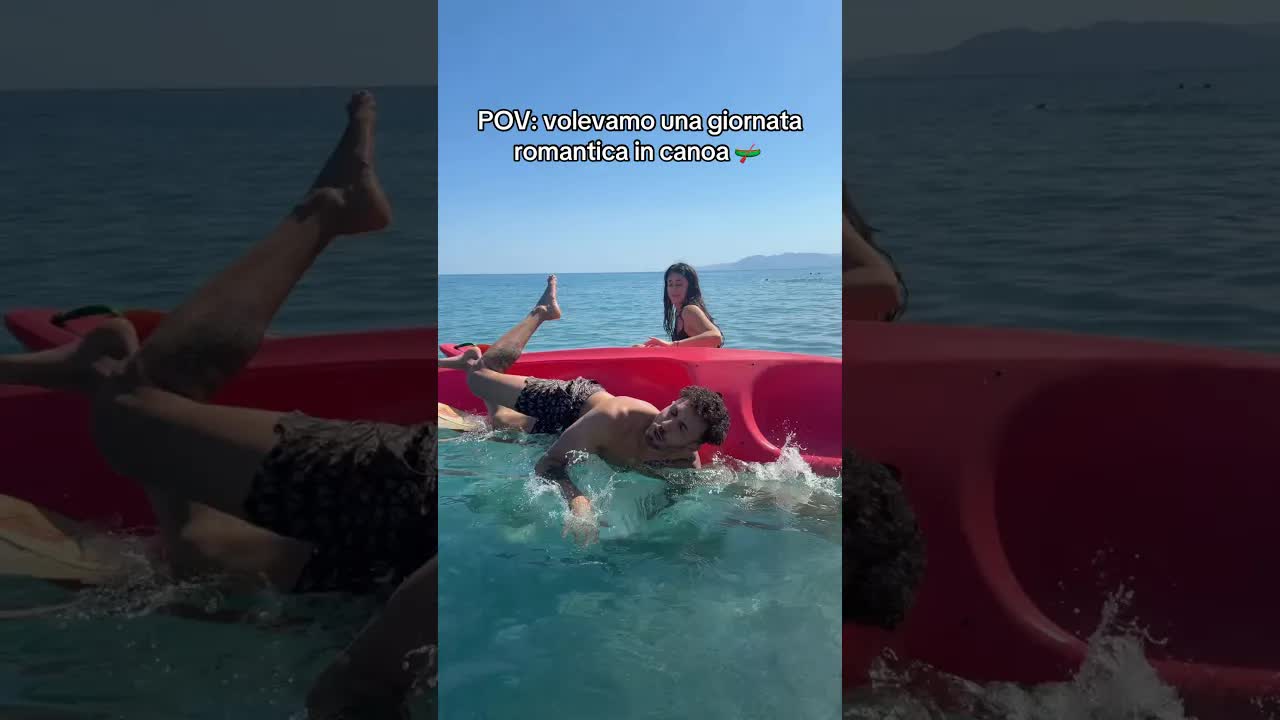Prima giornata al mare con una sorpresa