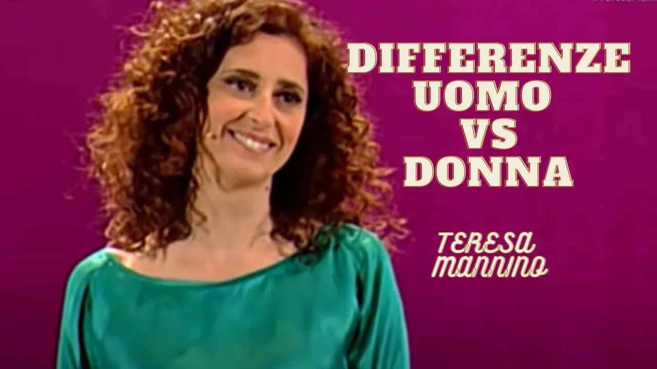 Differenze tra uomo e donna secondo Teresa Mannino