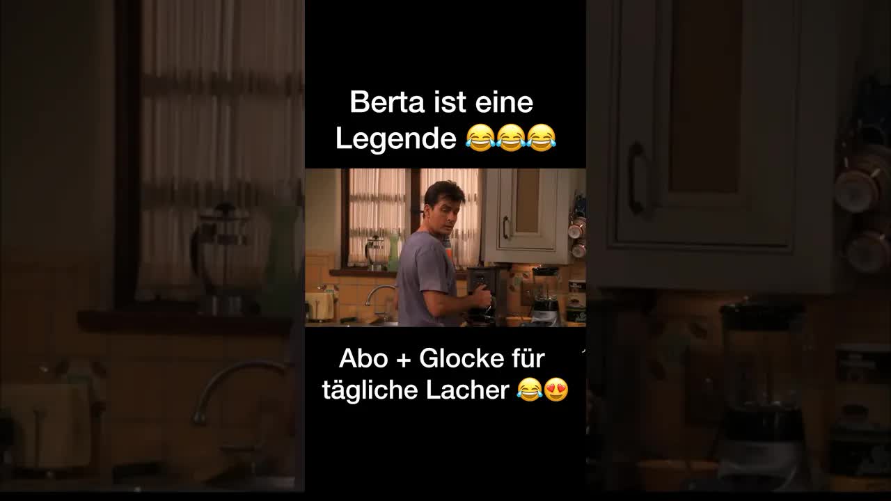 Berta schimpft über faule Männer