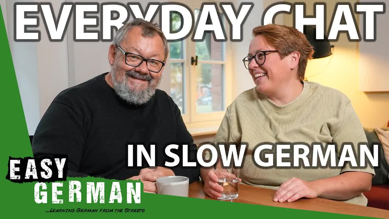 Langsames Gespräch über Alltag und Gesundheit