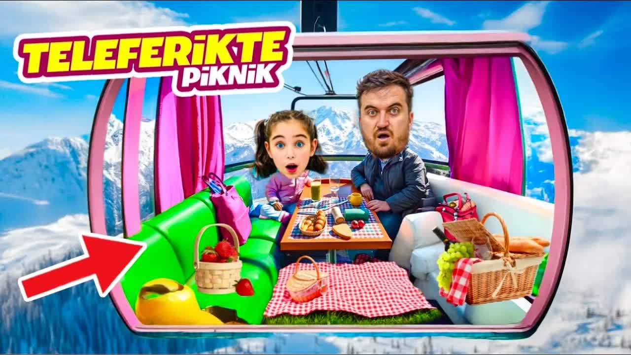 Teleferikte Piknik ve Uludağ Manzarası