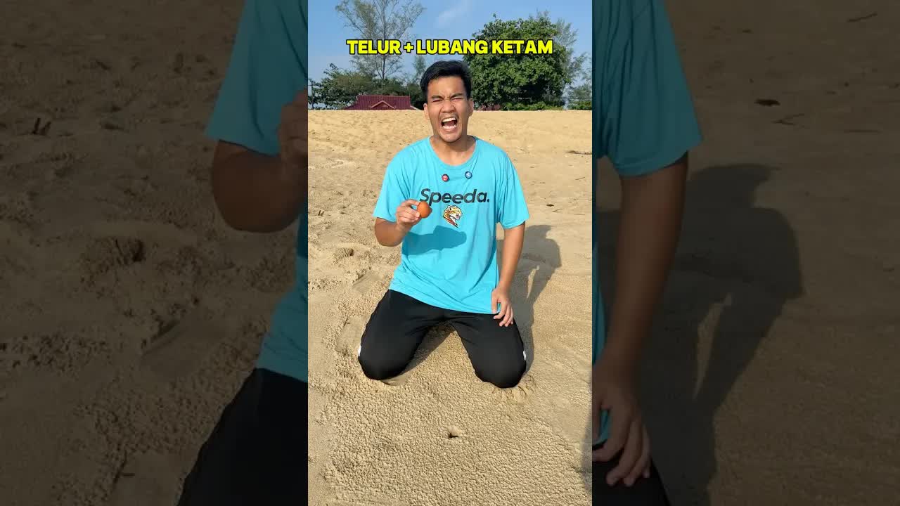 Eksperimen Telur Dalam Lubang Ketam Gagal