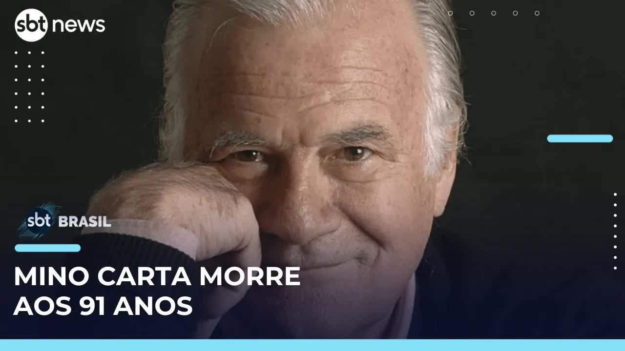 Morre Mino Carta, ícone do jornalismo brasileiro