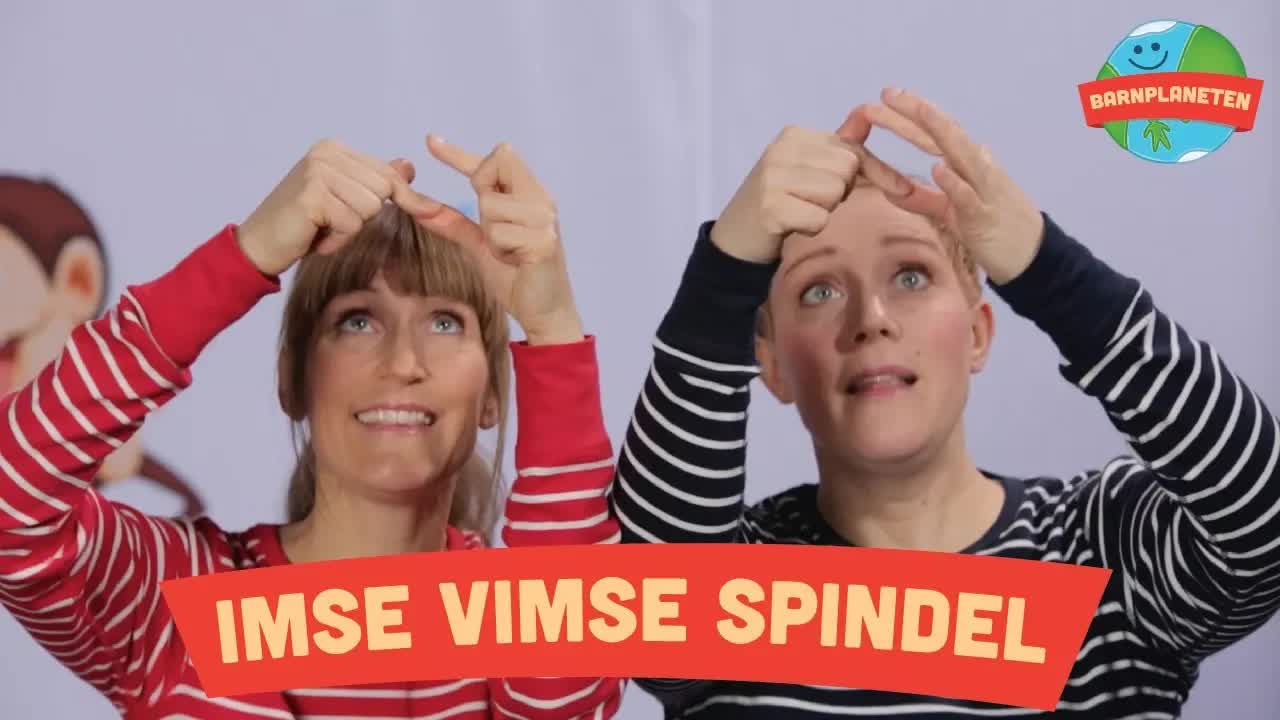 Imse Vimse Spindel - Barnvisa med Rörelser