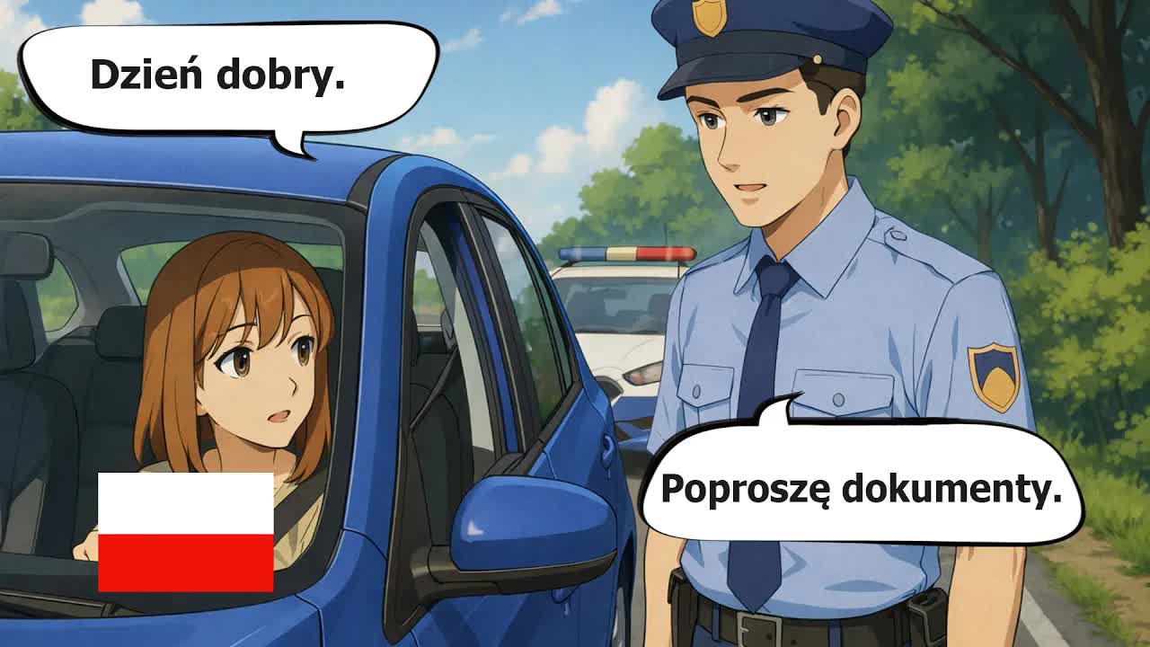 Codzienne rozmowy w języku polskim: Auto i droga