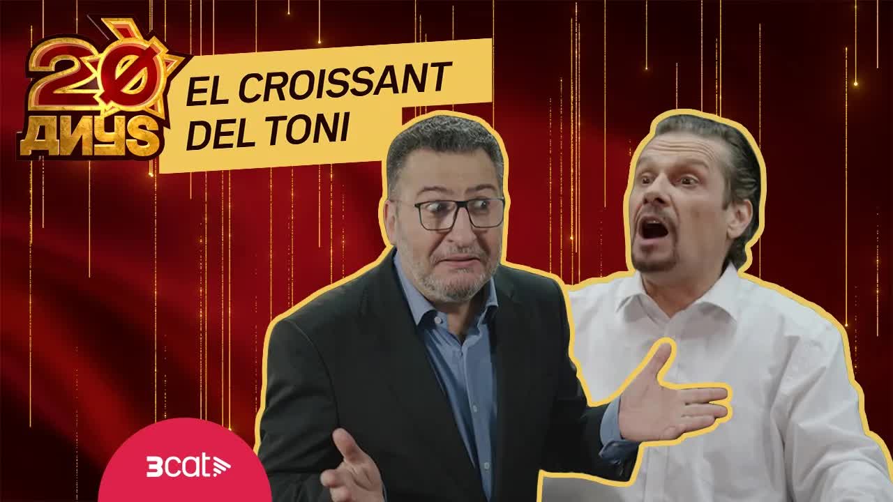 La paròdia del croissant de xocolata