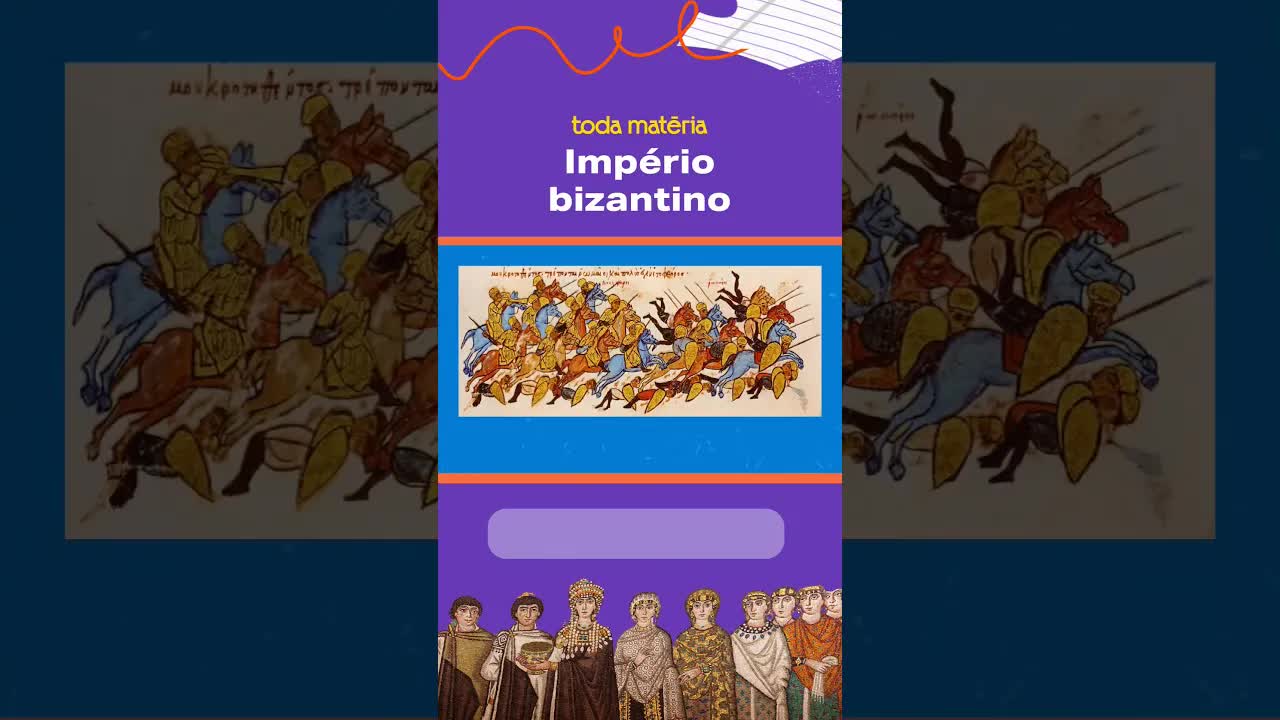 A história do Império Bizantino