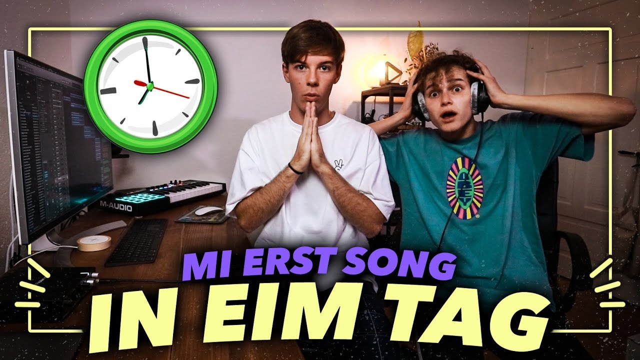 Erster Song und Musikvideo in einem Tag
