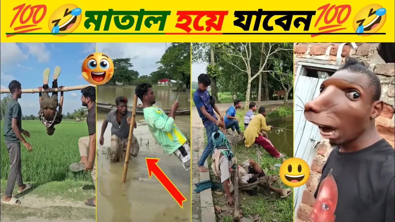 চরম ফানি ভিডিও যেখানে হাসি থামে না