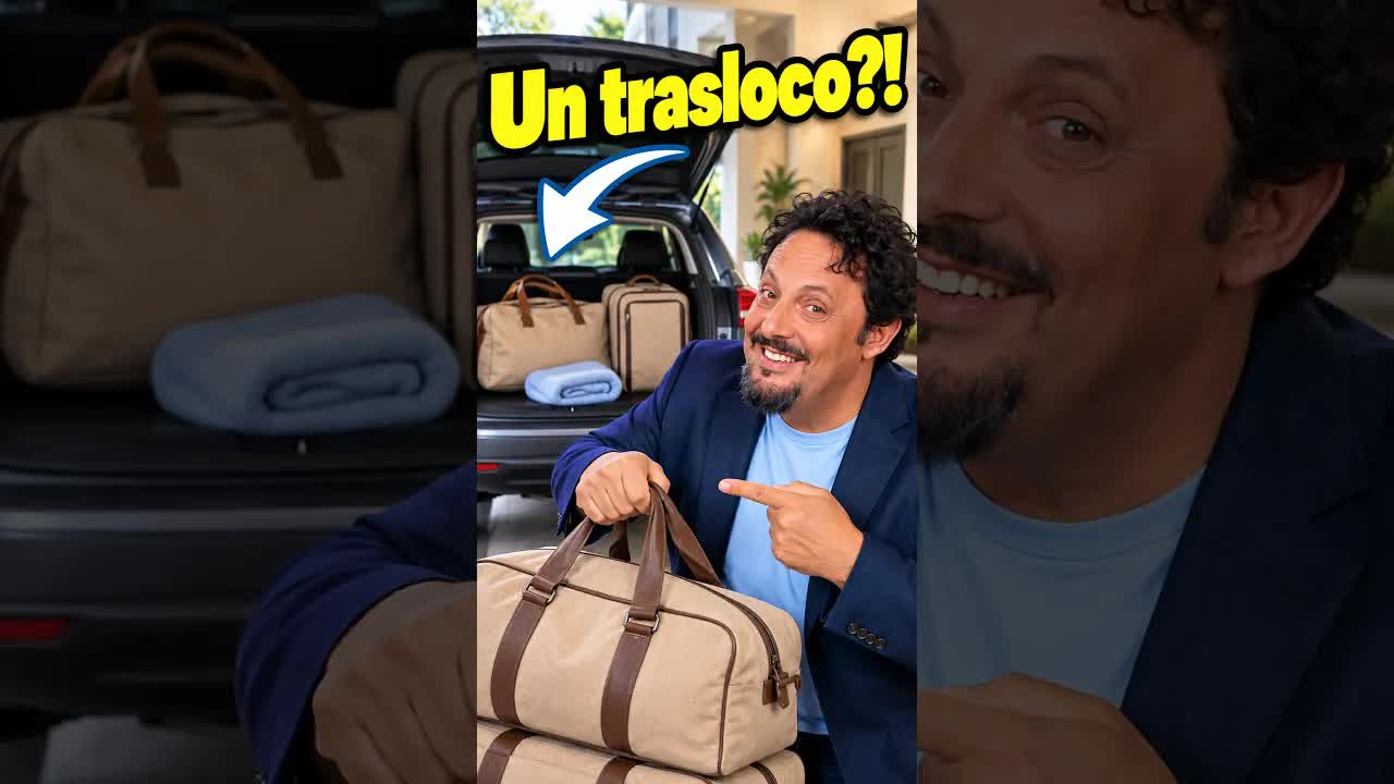 Uscire di casa: un trasloco in due viaggi