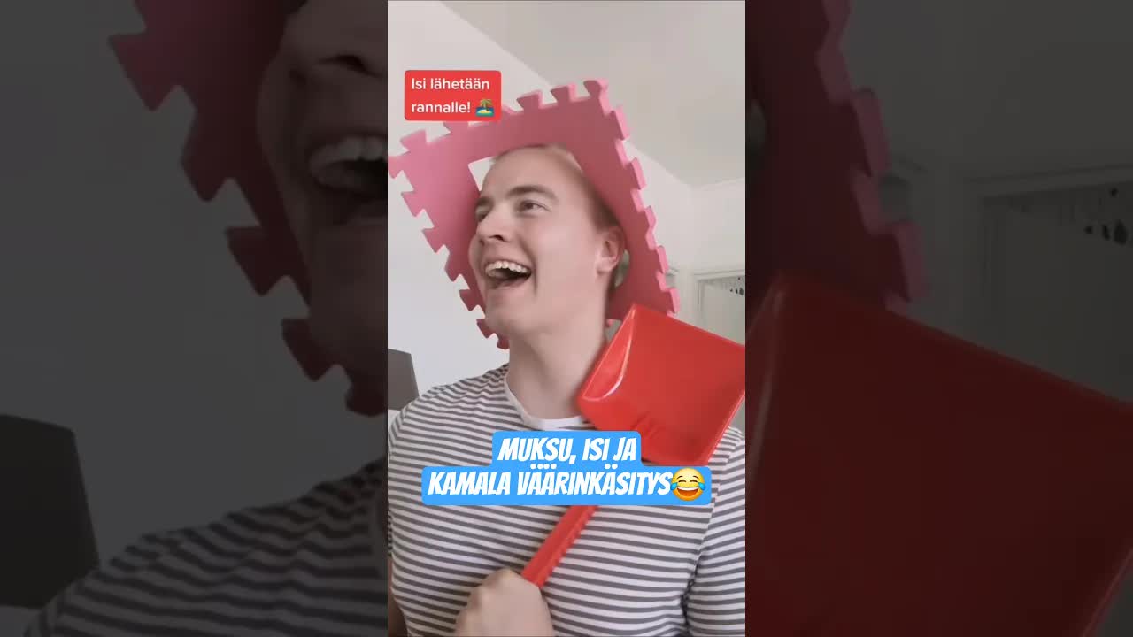 Isi ja kamala väärinkäsitys rannalla