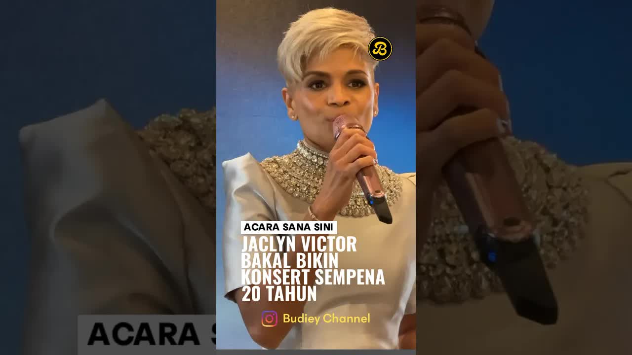 Jaclyn Victor umum konsert solo 20 tahun kerjaya