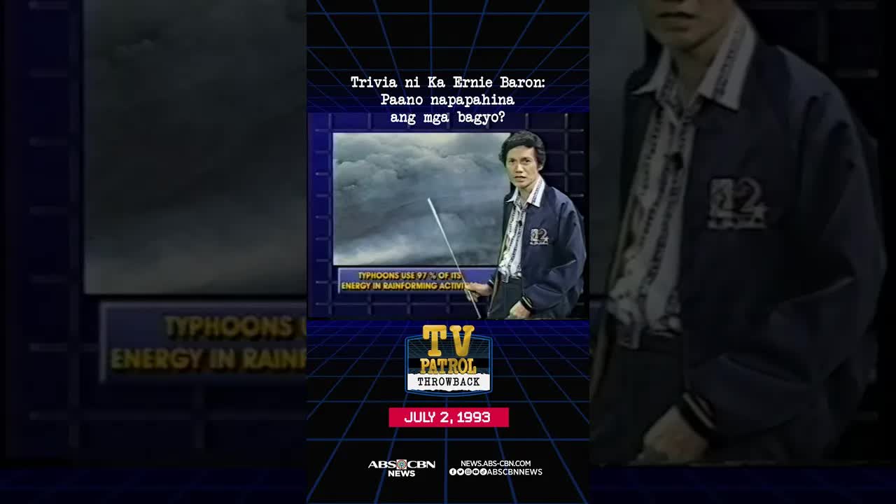 Paano nga ba napapahina ang malalakas na bagyo