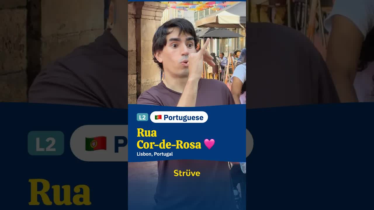 Visita à Rua Cor-de-Rosa em Lisboa