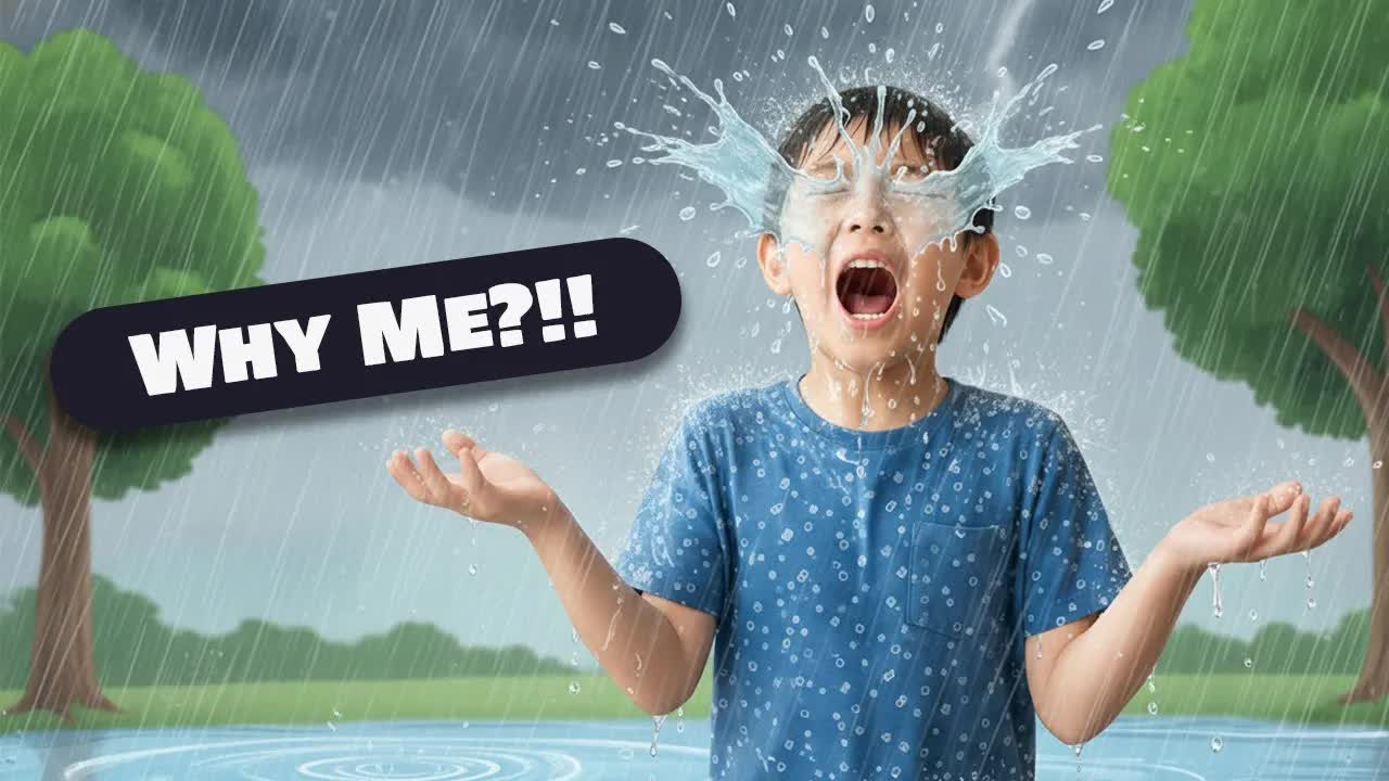 小明和雨伞的故事
