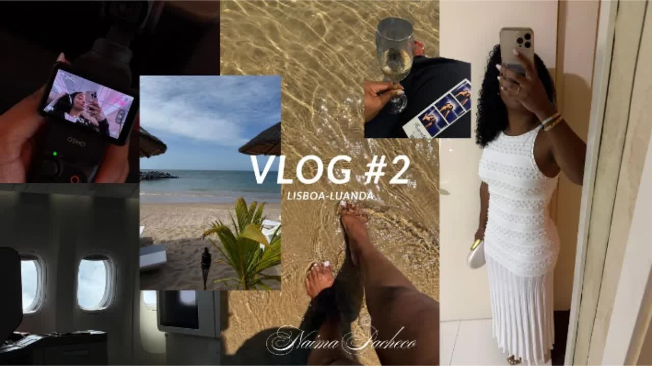 Vlog Viagem a Luanda e Reflexão sobre Perder o Medo