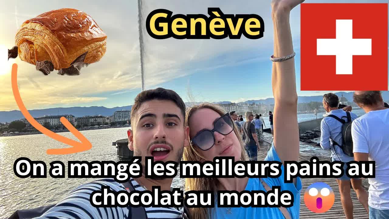 Vlog : Découverte de Genève et du Lac Léman