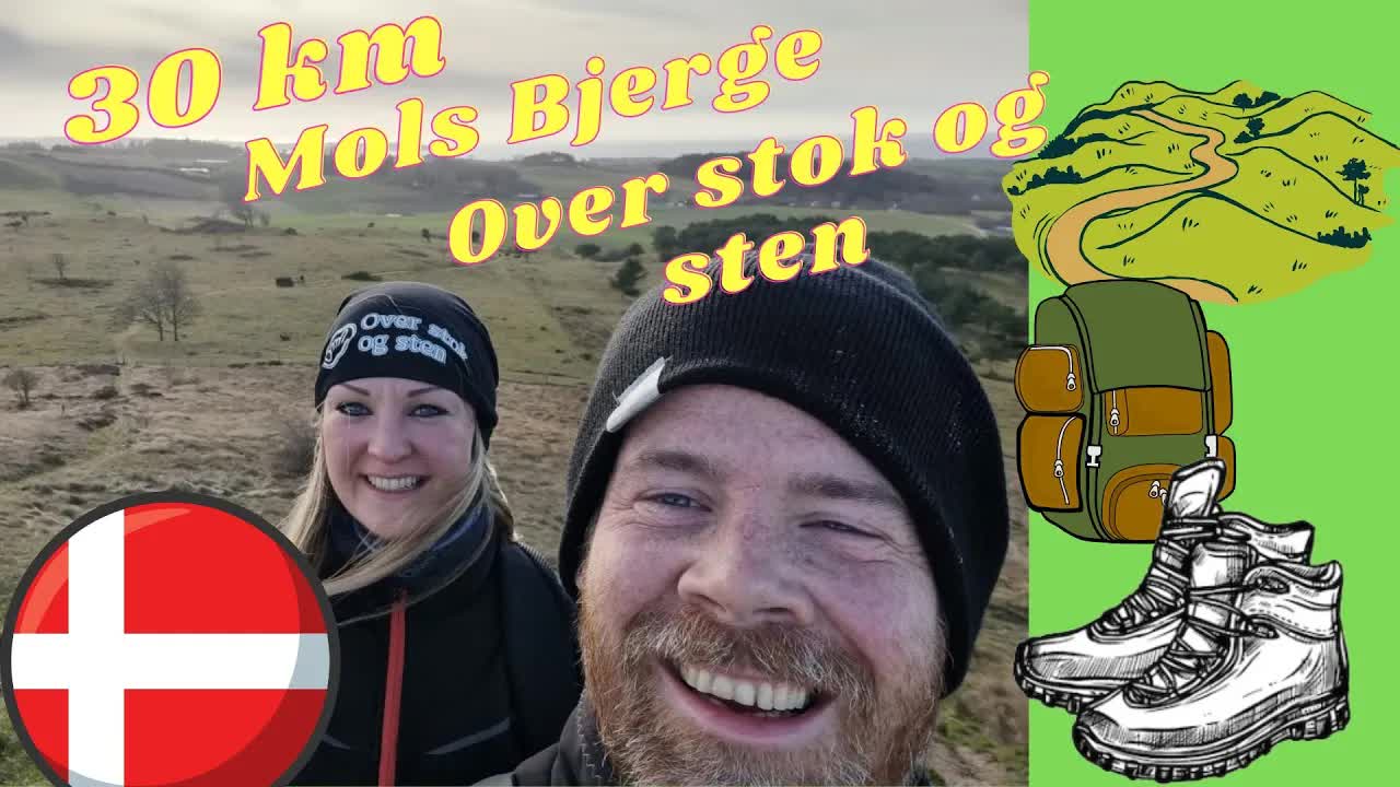 30 km vandretur i Mols Bjerge