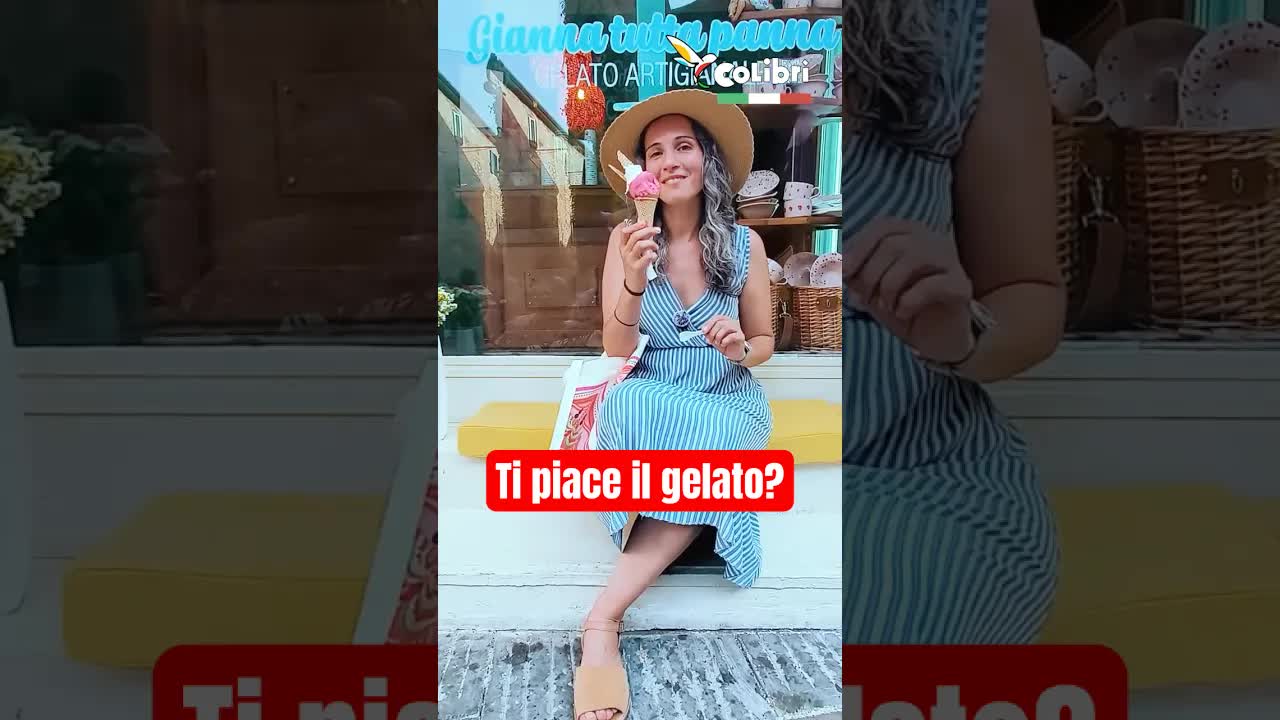 Come ordinare un gelato in italiano