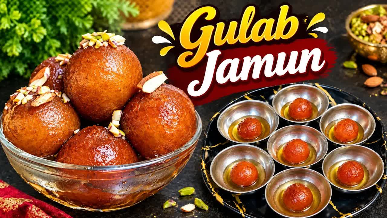 ಮನೆಯಲ್ಲಿ ರುಚಿಯಾದ ಗುಲಾಬ್ ಜಾಮೂನ್ ಮಾಡುವ ವಿಧಾನ