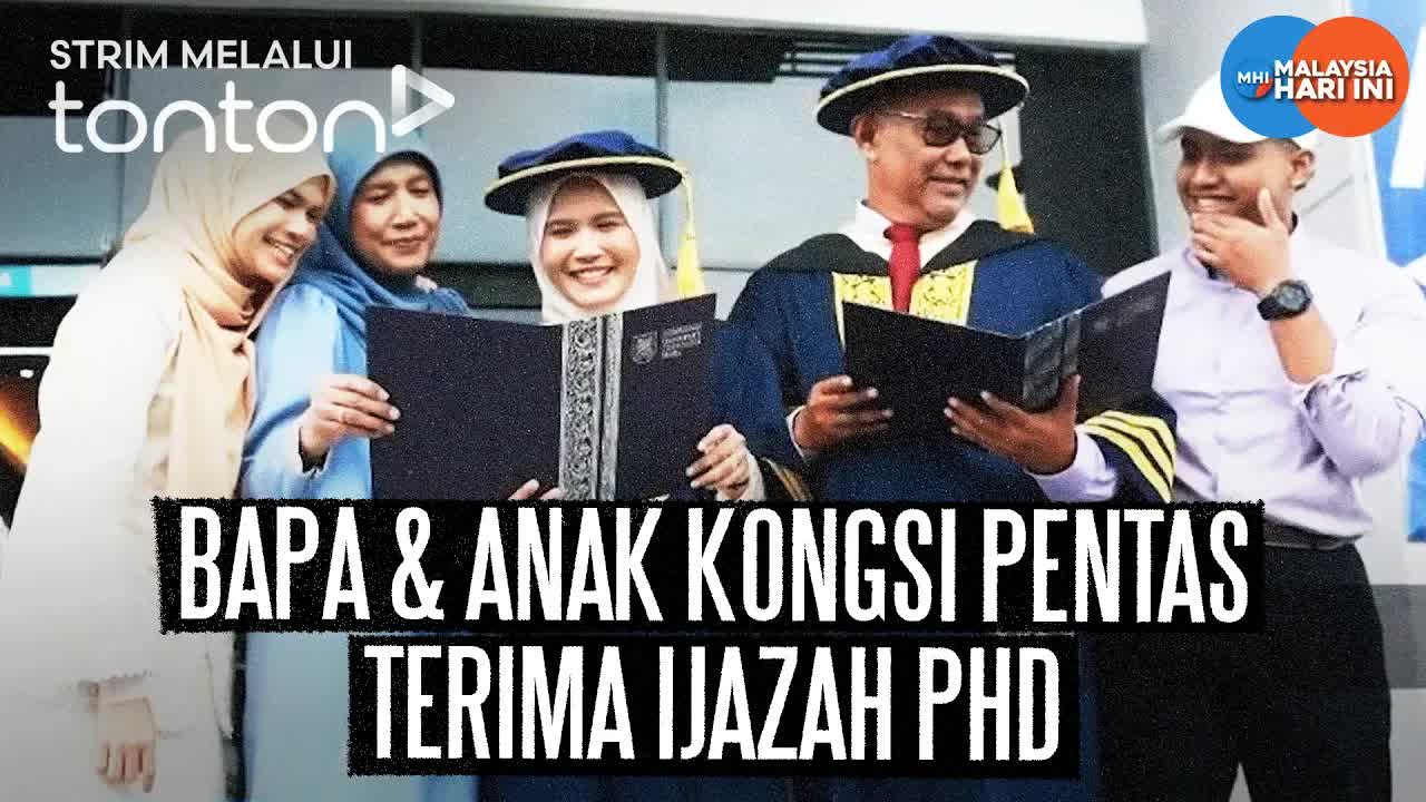 Bapa Anak Kongsi Pentas PhD UiTM