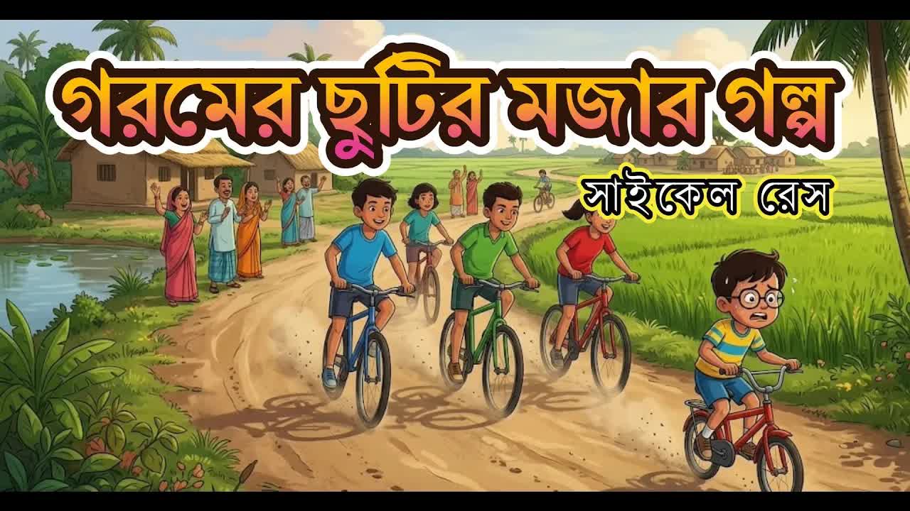 গরমের ছুটিতে সাইকেল রেসের মজার গল্প