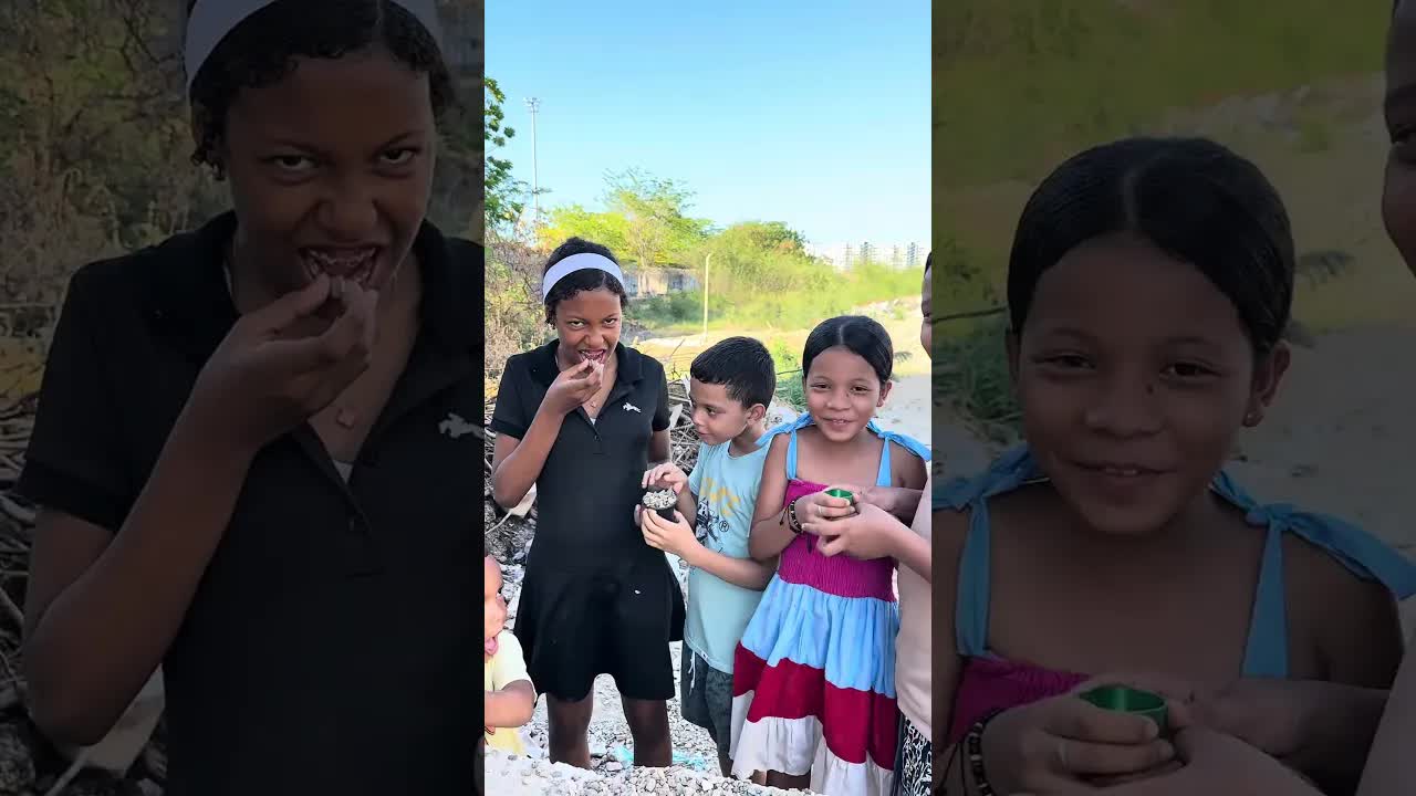 Isabella vende helados de mentira
