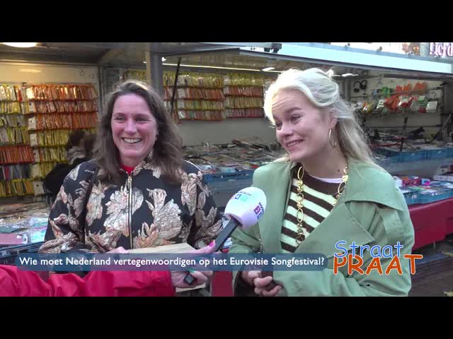 Straatpraat: Wie vertegenwoordigt Nederland op het Songfestival?