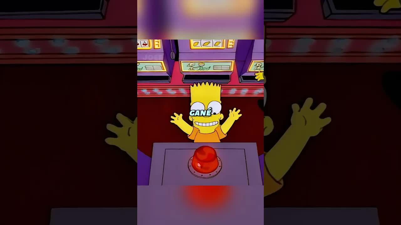 Bart en el casino familiar