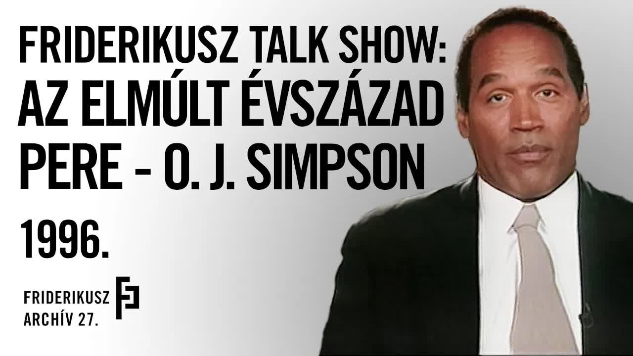 O.J. Simpson: Az évszázad pere
